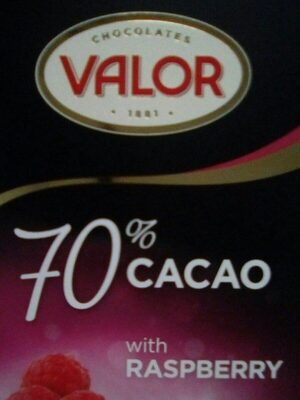 valor chocolate 77% - 8410109050561