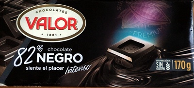 Chocolate negro 82% - 8410109103205