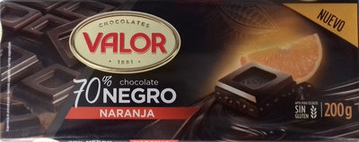 Chocolate Negro Naranja 70% - 8410109110524