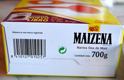 Harina fina de Maiz - 8410127010257