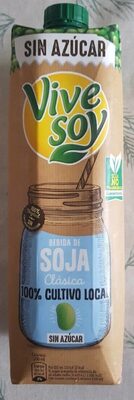 Bebida de soja clasica 100% cultivo local - 8410128769130