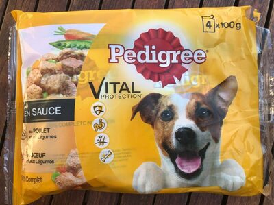 4X100G SF En Sauce Pedigree - 8410136002359