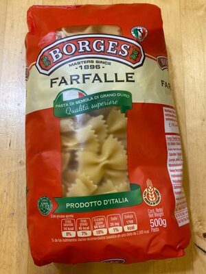 Pasta Farfalle - 8410179007489