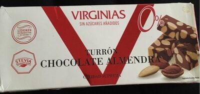 Turron chocolate almendras - 8410196070992