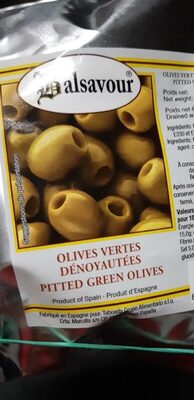 Olives vertes dénoyautées - 8410214110518