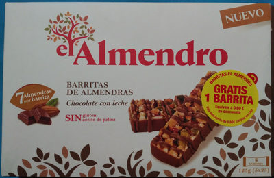 Barritas de almendras - 8410223904139