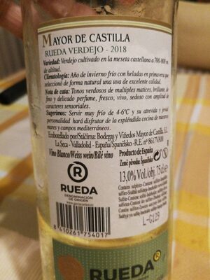 Mayor De Castilla Verdejo Vino X