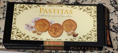 Pastitas artesanas con almendras - 8410267270177