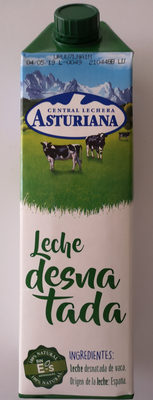 Leche desnatada