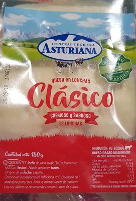 Queso elaborado con leche pasteurizada de vaca lonchas - 8410297141232