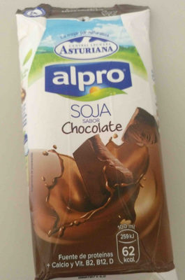 Batido de soja sabor chocolate sin colesterol con calcio - 8410297161339