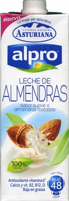 Leche de almendras