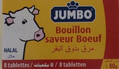 Jumbo Bouillon Boeuf Hallal x8 - 8410300347446