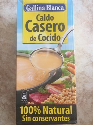 Caldo de cocido casero 100% natural envase 1 l