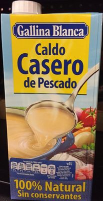 Caldo de pescado casero 100% natural envase 1 l