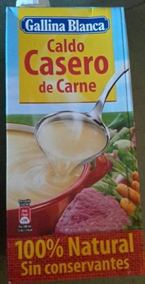 Caldo de carne casero 100% natural envase 1 l