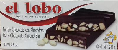 Turrón Chocolate con Almendras - 8410317225317