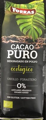 Cacao puro desgrasado en polvo - 8410342005298