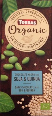 Chocolate negro con soja y quinoa - 8410342006721