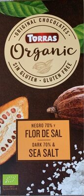 Organic chocolate flor de sal - 8410342006745