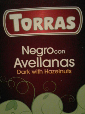 Chocolate negro con avellanas - 8410342015006