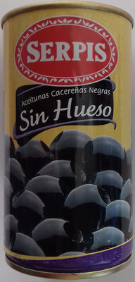 Aceitunas negras cacereñas sin hueso