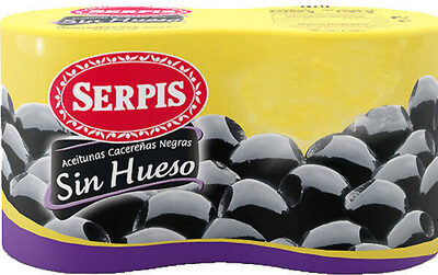 Aceitunas negras cacereñas sin hueso pack 2 bote 85 g