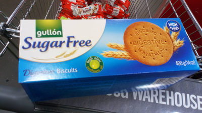 Gullon Sugar Free Digestive Cookies - 8410376040913