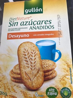 Galletas de desayuno con cereales integrales