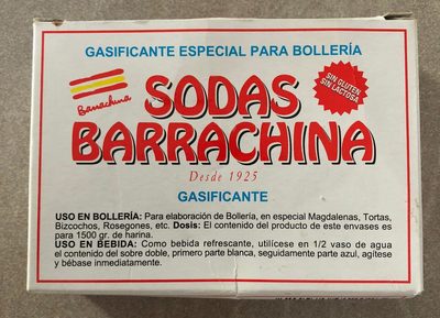 SODAS BARRACHINA - 8410485012023