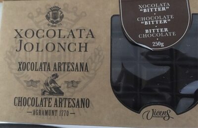 Xocolata Artesana Bitter - 8410495000546
