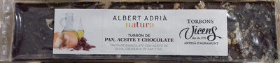 Turron pan, aceite, sal y chocolate - 8410495011429