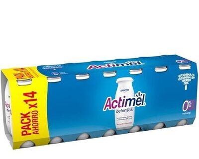 Actimel desnatado 0% natural - 8410500010362