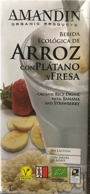 Arroz con platano y fresa - 8410509000456