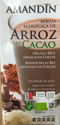 Bebida ecológica de arroz con cacao - 8410509000609