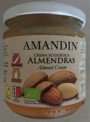 Crème écologique d'amandes - 8410509002610