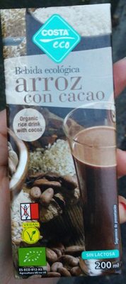 Bebida ecologica arroz con cacao - 8410509003419