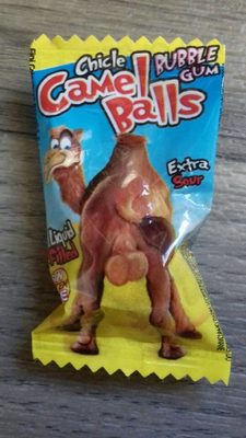 Fini Bubble Gum Camel Balls Extra Sour Flüssig Gefüllt. - 8410525184833