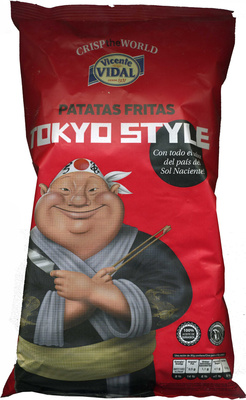 Patatas fritas onduladas Vicente Vidal Tokio Style - 8410573100182