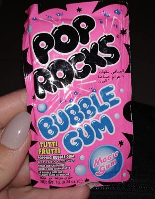 Pop Rocks Tutti Frutti Popping Bubble Gum - 8410576001585