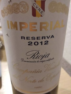 Cune Imperial Reserva 2010 - 8410591002963