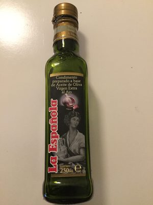 Aceite de oliva virgen extra al ajo botella 250 ml - 8410660101771