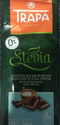 Chocolate con leche con stevia - 8410679030017