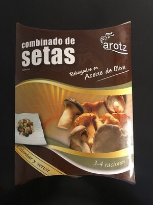 Combinado de setas rehogados aceite de oliva calentar y servir - 8410697016413