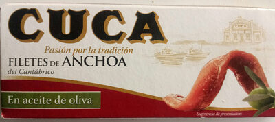 Cuca Anchoas En Aceite De Oliva - 8410698041483