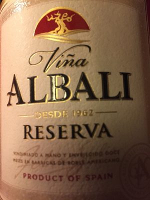 Vino Tinto botella