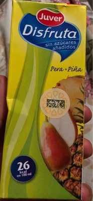Juver Disfruta Mini Pera Pina - 8410707159178