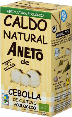 Caldo de cebolla de cultivo ecológico 100% natural envase 1 l - 8410748303004