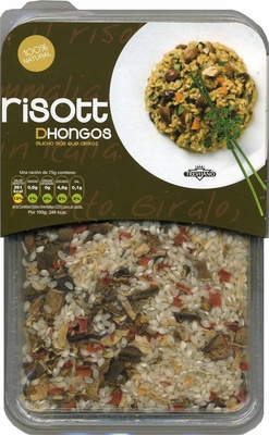 Trevijano, mushroom risotto - 8410770100022