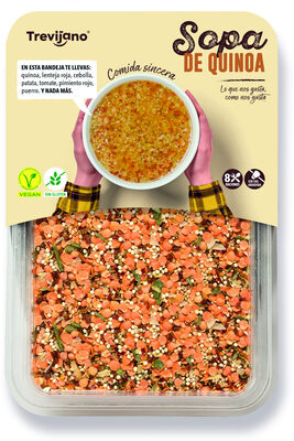 Sopa de quinoa deshidratada - 8410770140011